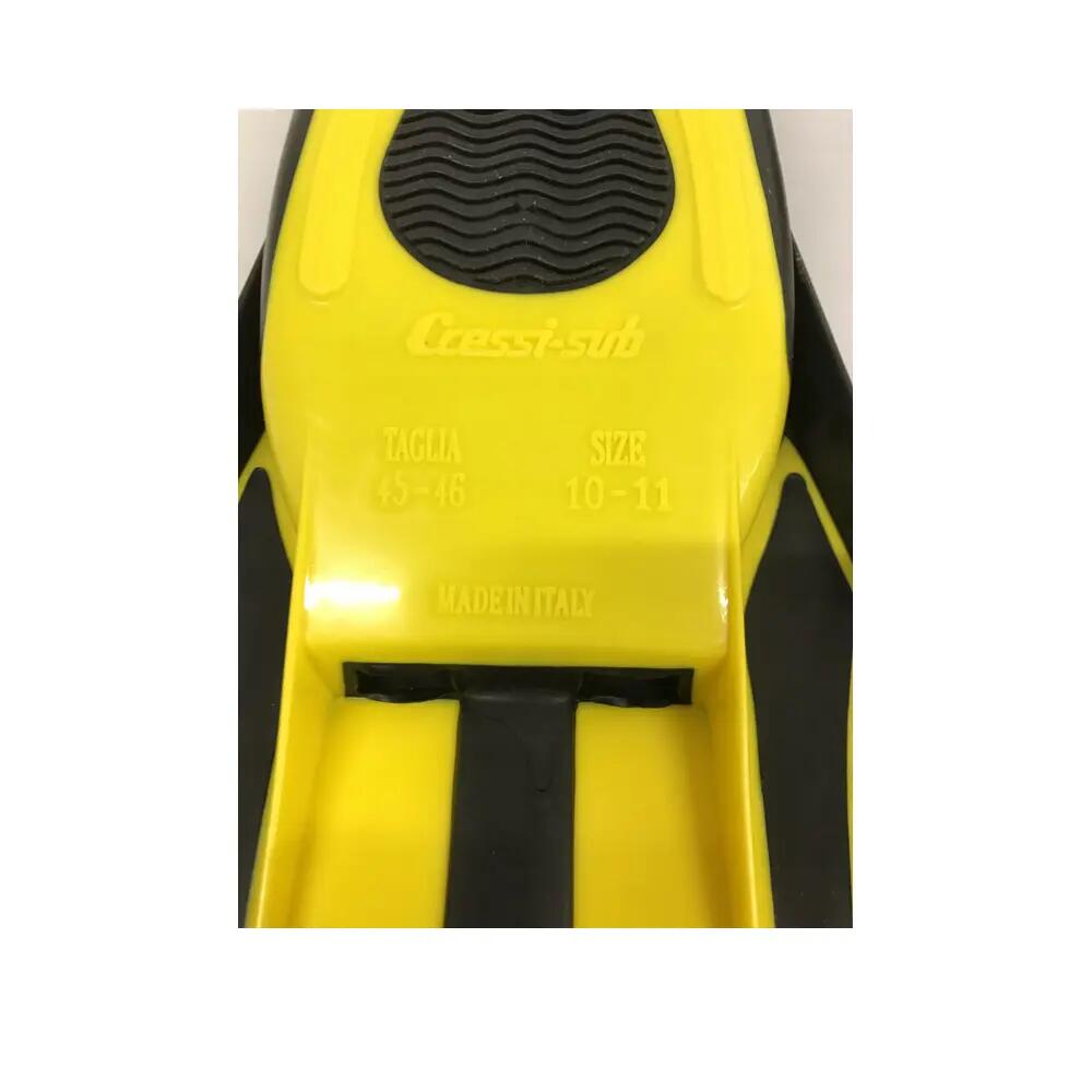 Palmes Cressi Pro Star Gialle 9/10