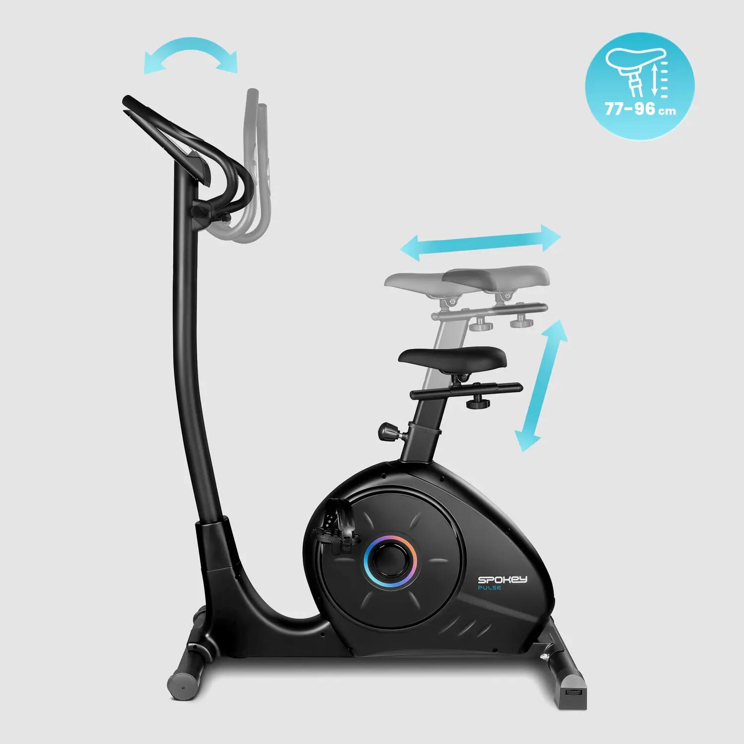 Rower treningowy stacjonarny magnetyczny Spokey Pulse 7/14