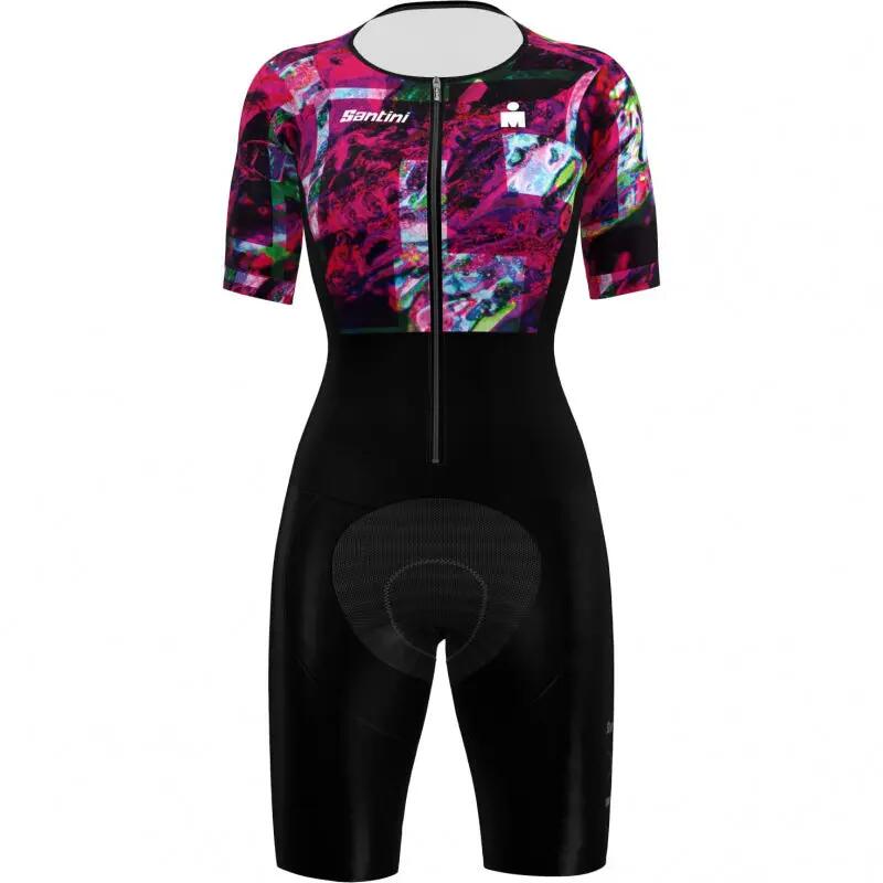 Santini Viper Ironman Kadın Trisuit 4i780limgviperzeph 1/6