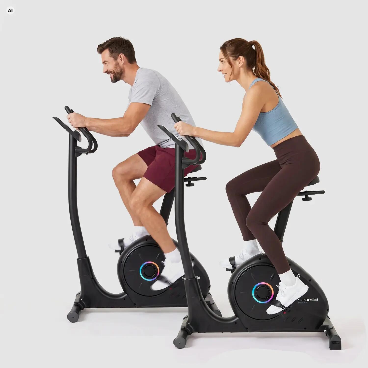 Rower treningowy stacjonarny magnetyczny Spokey Pulse 2/14