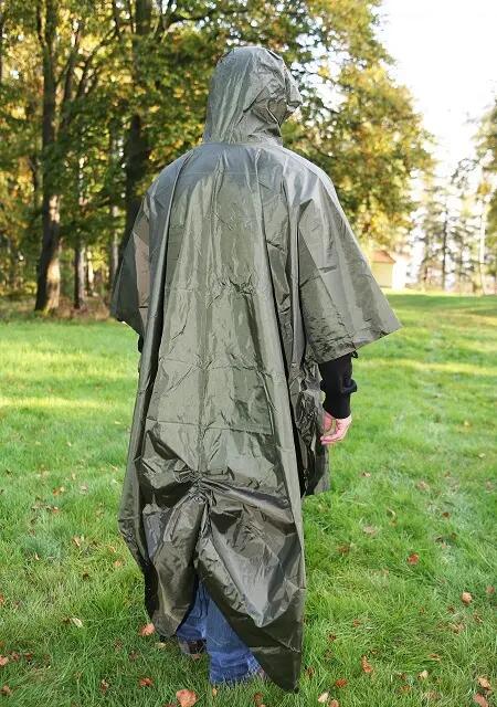 Ultralehké BIVY PONCHO – pláštěnka, přístřeší i bivakovací tunel. 2/7