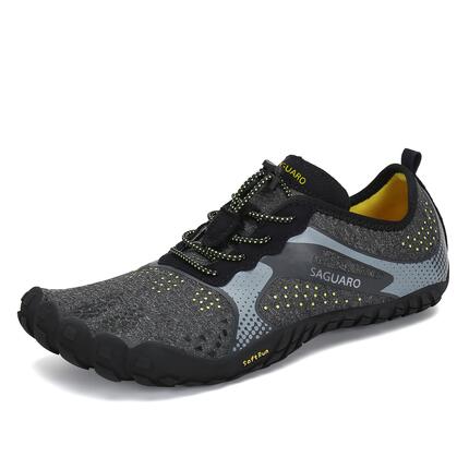 Saguaro Barefoot Fast I – Chaussure de trail et fitness, Noir