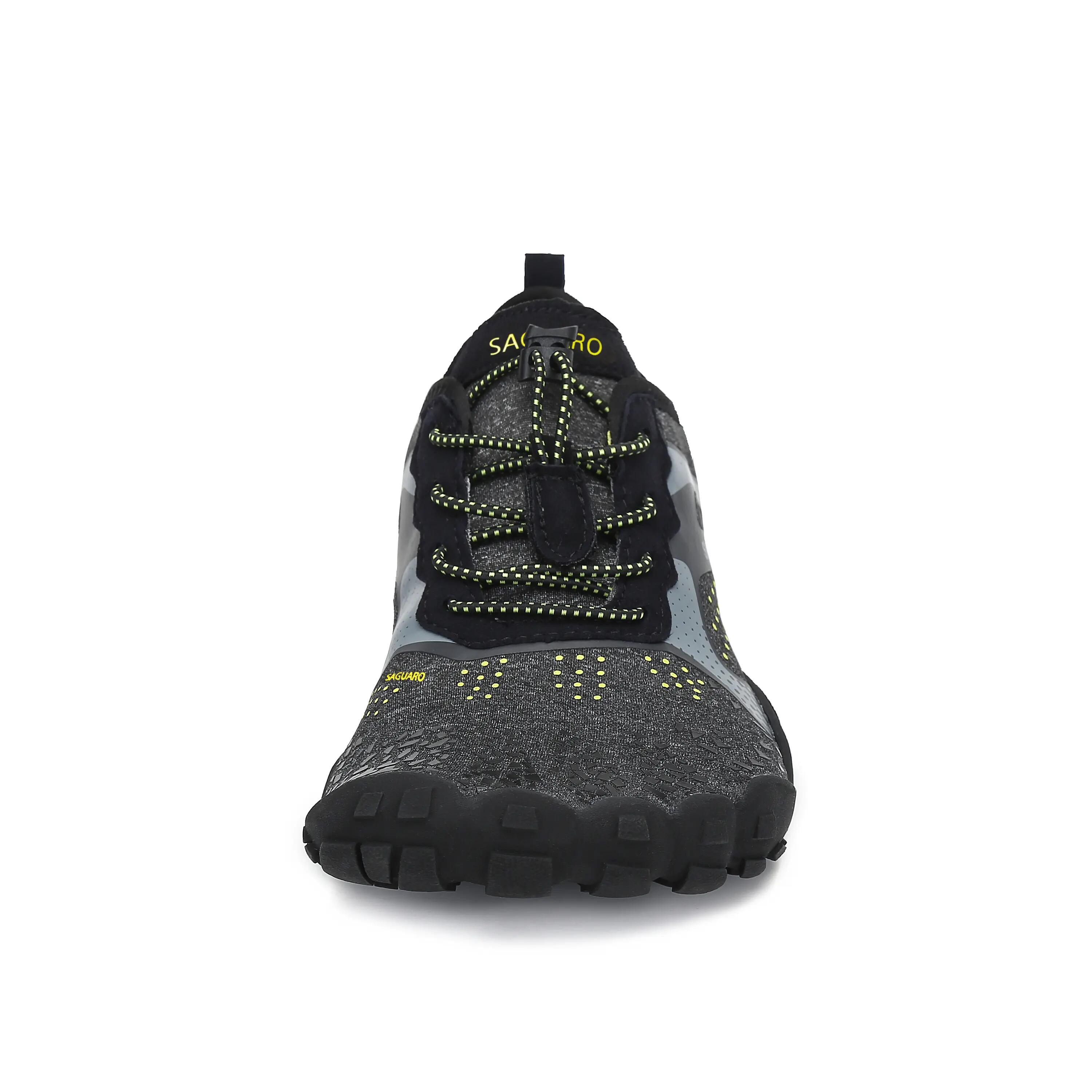 Saguaro Barefoot / Barfußschuh Fast I – Trail, Training & Fitness Schwarz 5/6