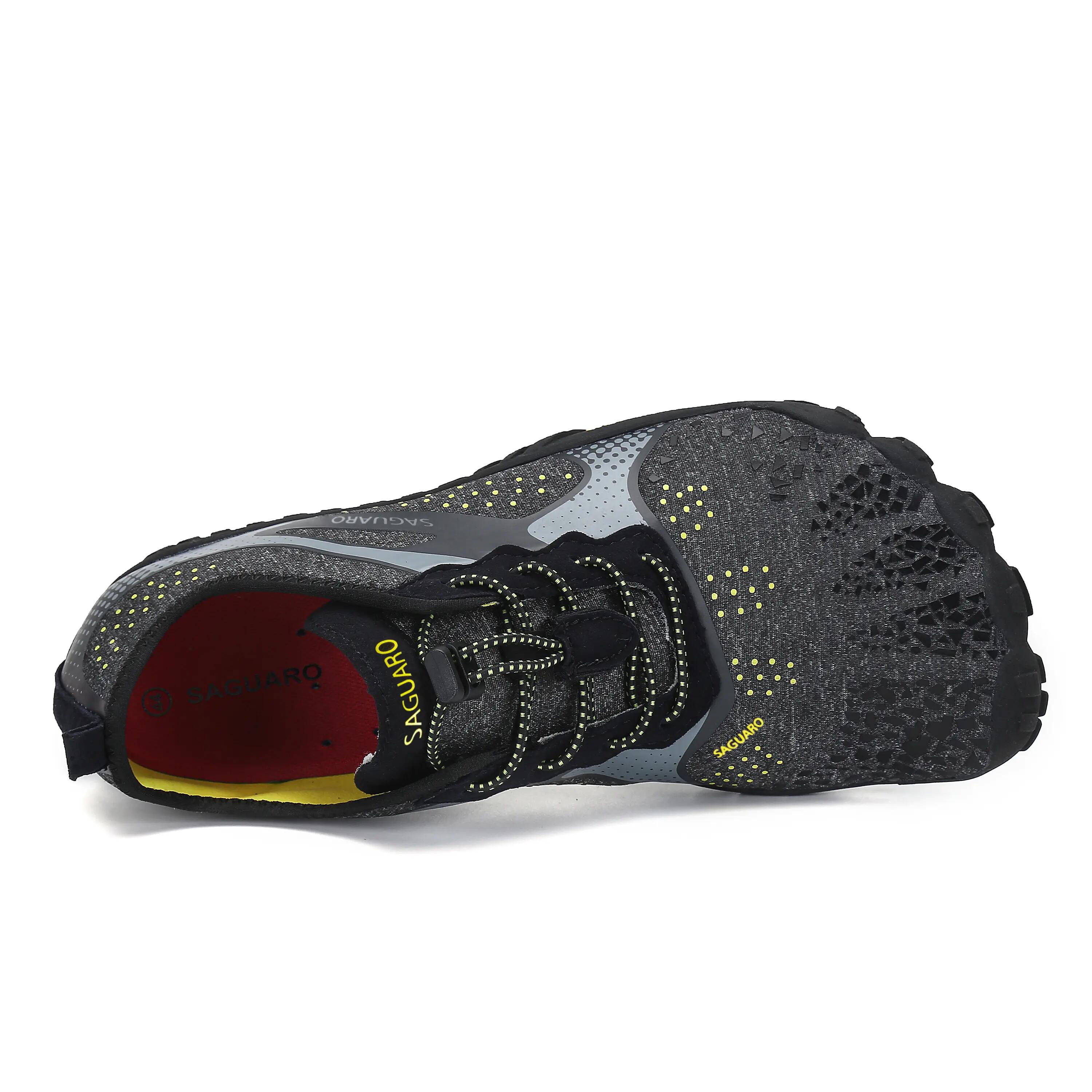 Saguaro Barefoot / Barfußschuh Fast I – Trail, Training & Fitness Schwarz 4/6