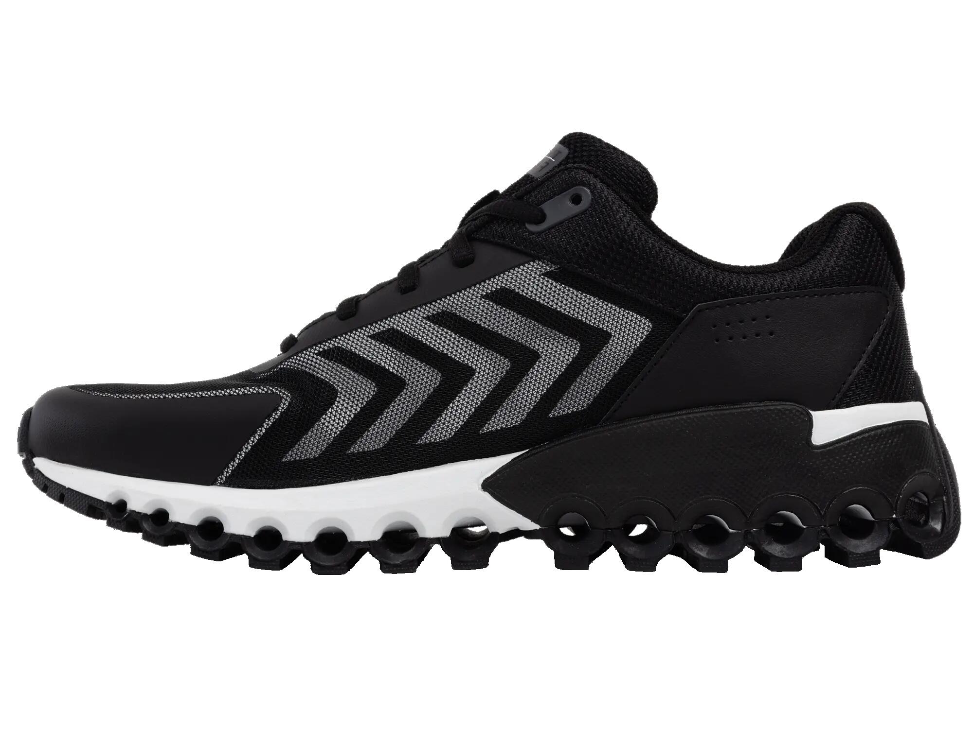 Herensportief schoeisel – K-SWISS – TUBES SPORT ULTRA – zwart met grijs en wit 5/6