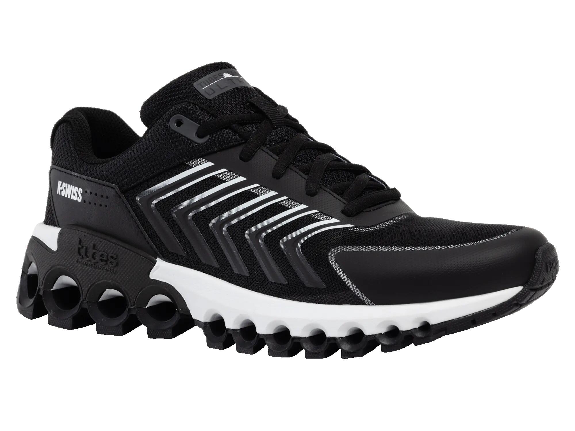 Herensportief schoeisel – K-SWISS – TUBES SPORT ULTRA – zwart met grijs en wit 2/6