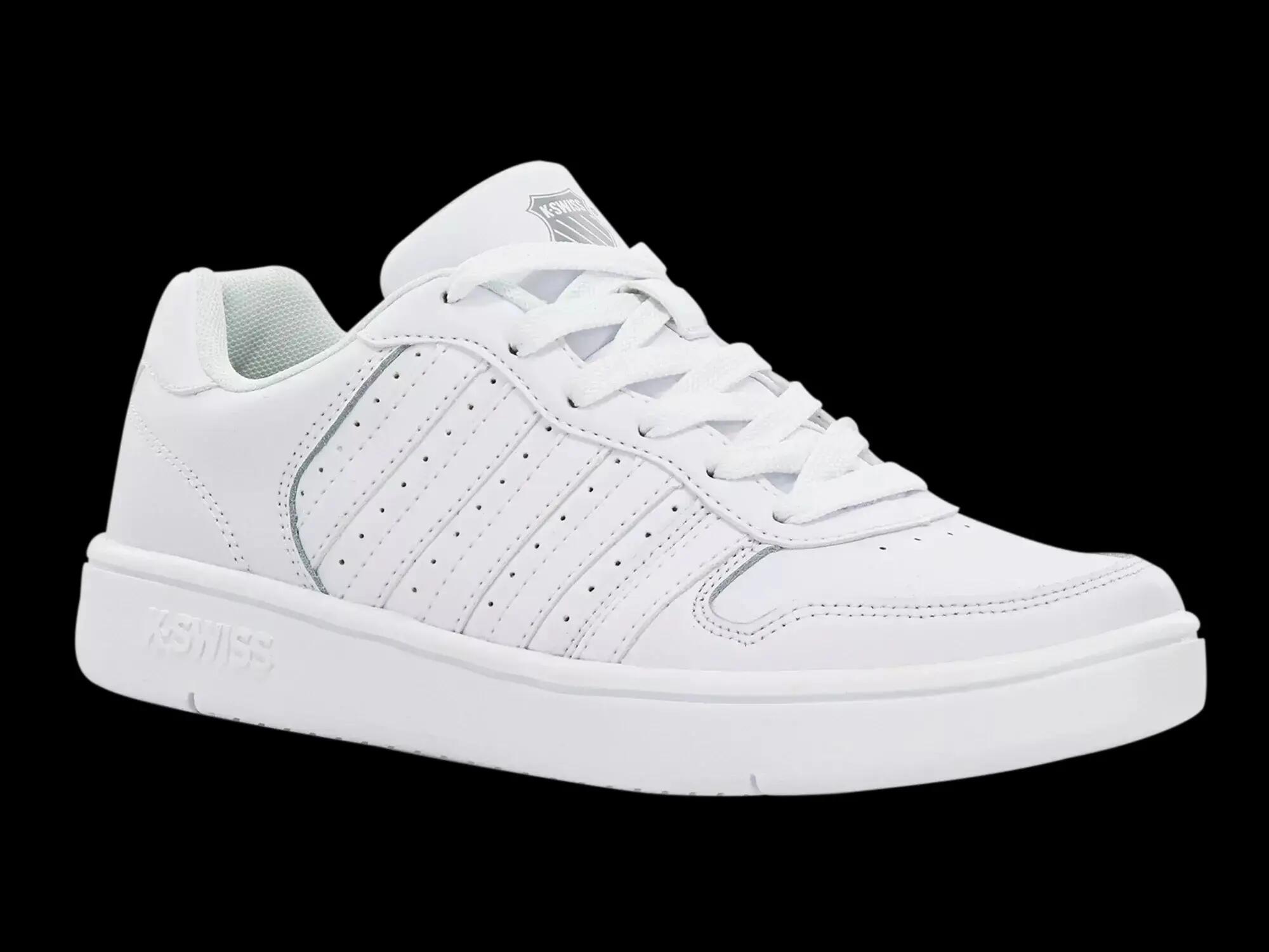 K-SWISS Court Palisades herensneakers van kunstleder in wit 2/6