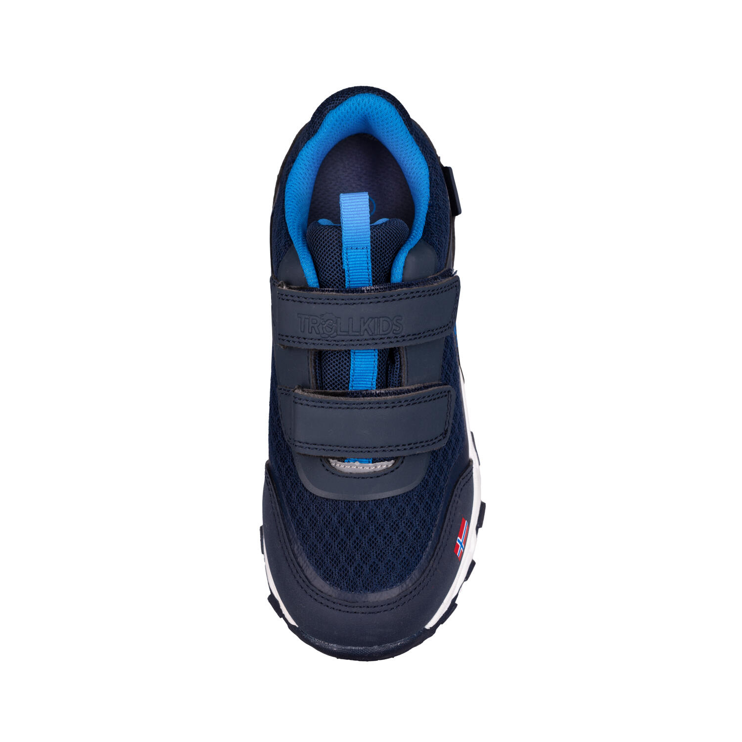 Chaussures de randonnée pour enfants Preikestolen bleu marine / bleu moyen 3/4