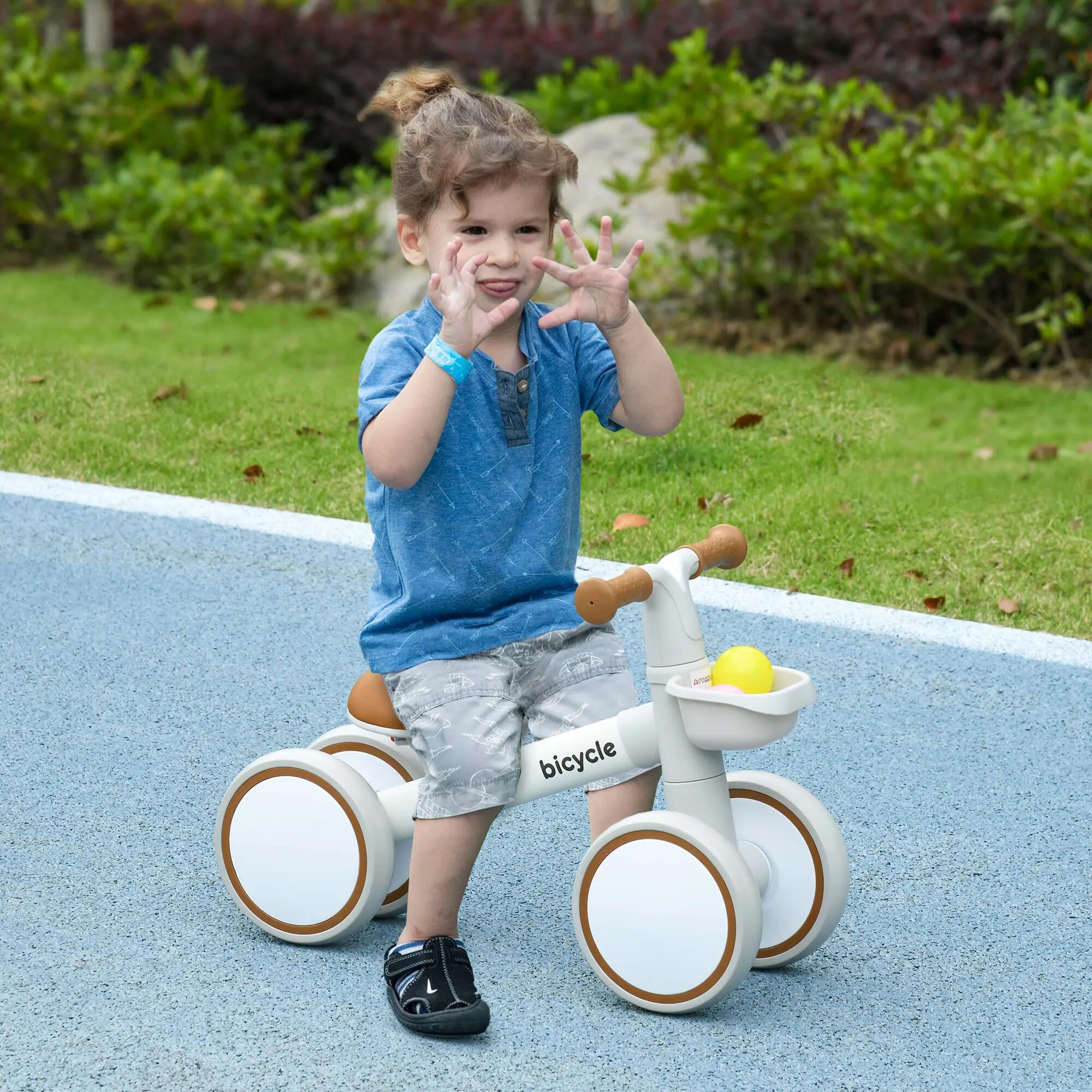 Draisienne enfant 4 roues évolutive selle réglable 2/5