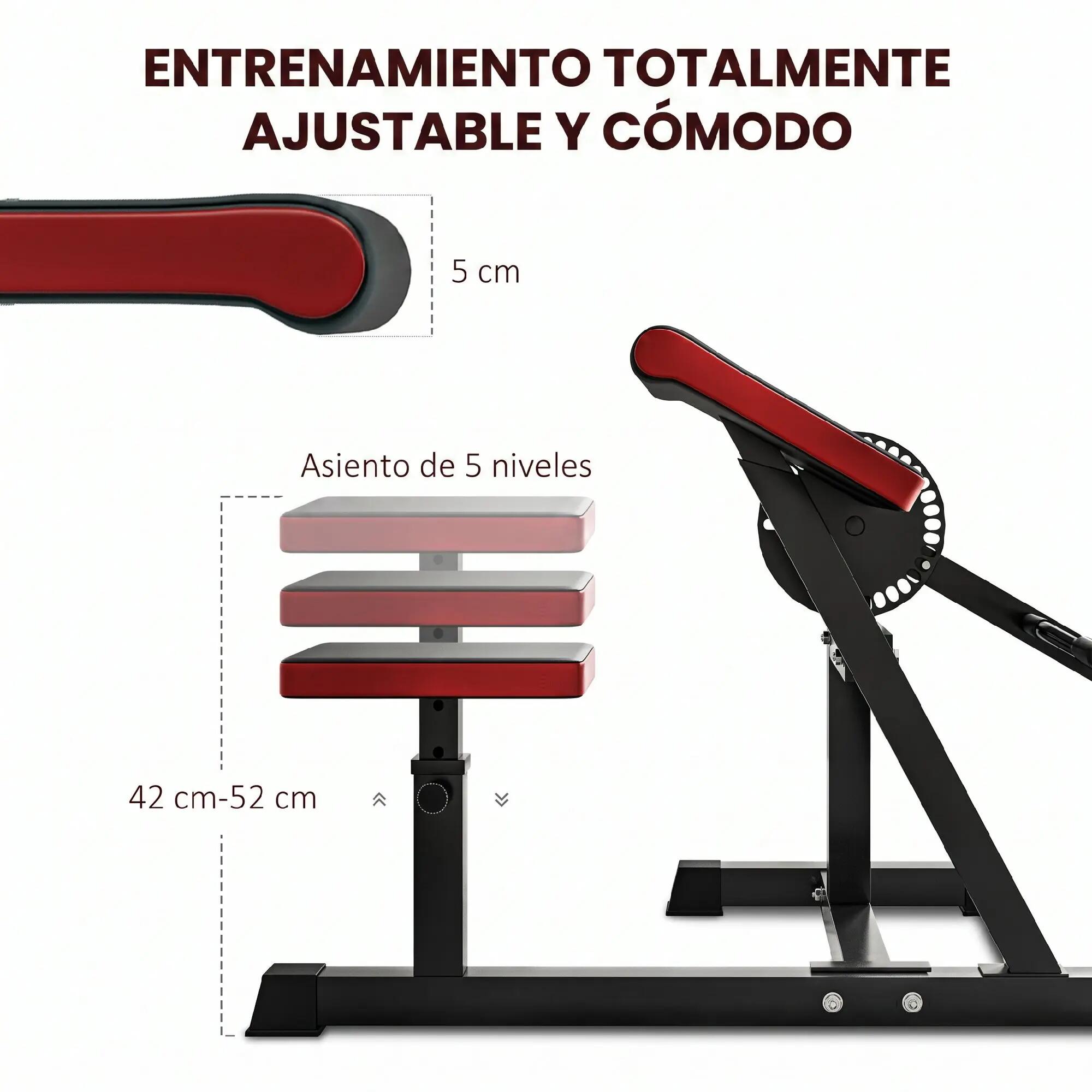 Banco scott 105x95x80 cm preto SPORTNOW 4/9