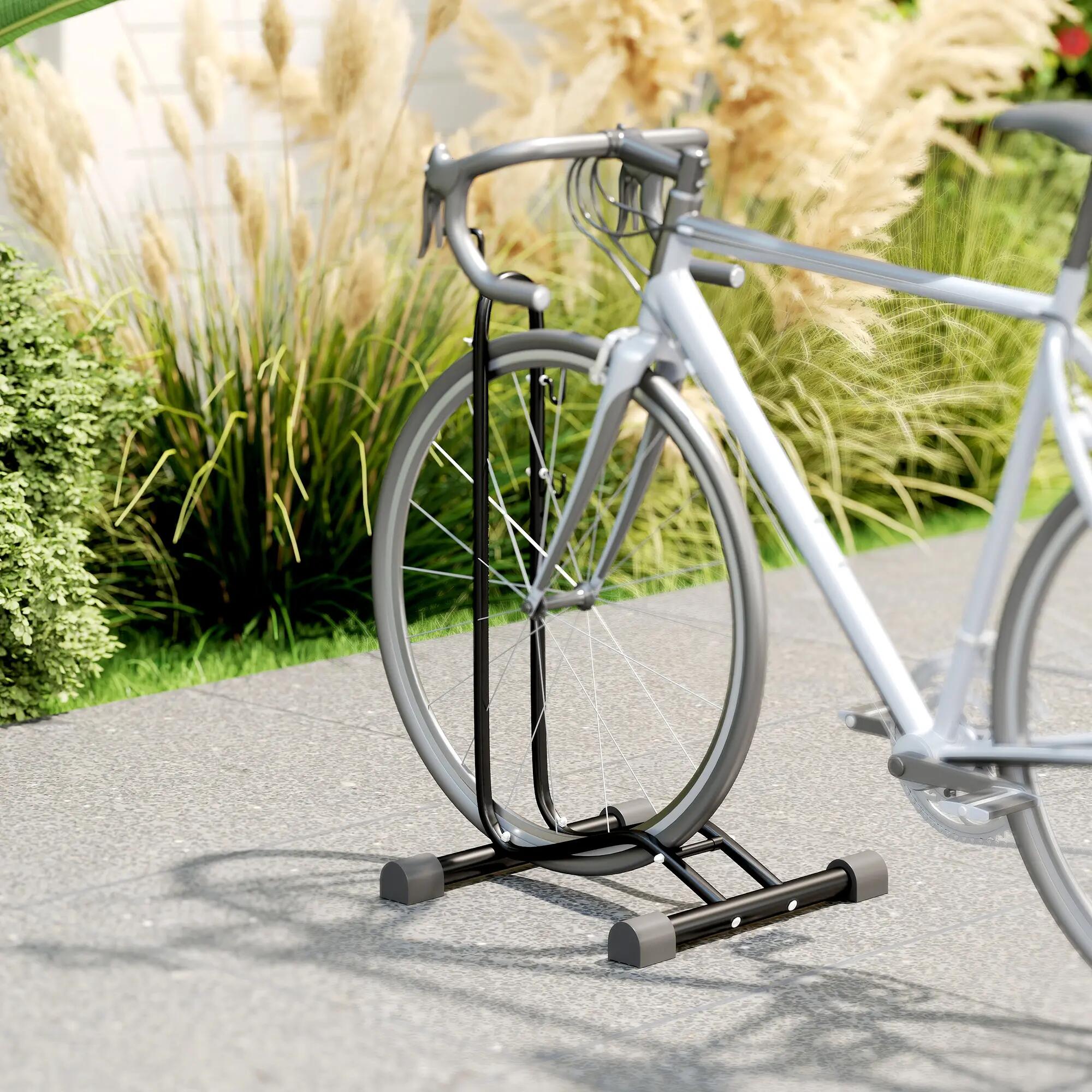 Soporte para Bicicletas SPORTNOW 45x44x118 cm Negro 5/7