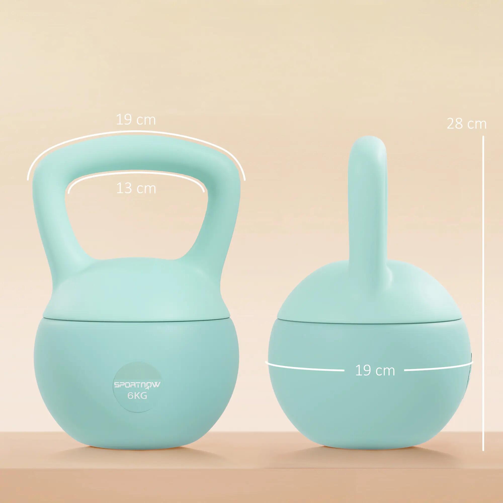 Kettlebell SPORTNOW 19x19x28 cm 3/7