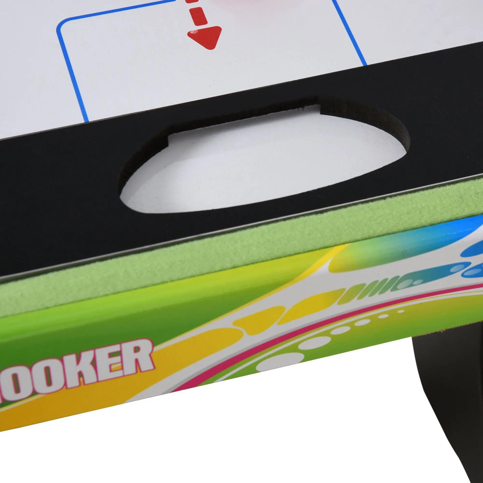 Mesa Multijuegos de 4 en 1 HOMCOM 86.5x43.5x64 cm Multi-color 4/7