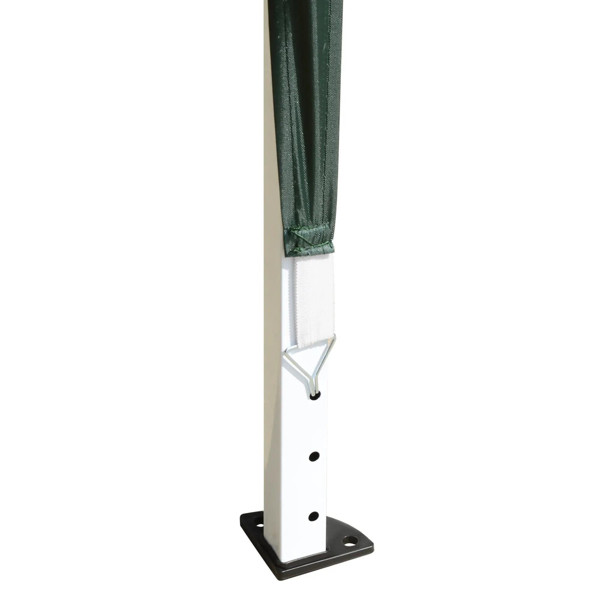 Carpa Evento Deportivo Outsunny 295x295x255 cm Verde 5/7