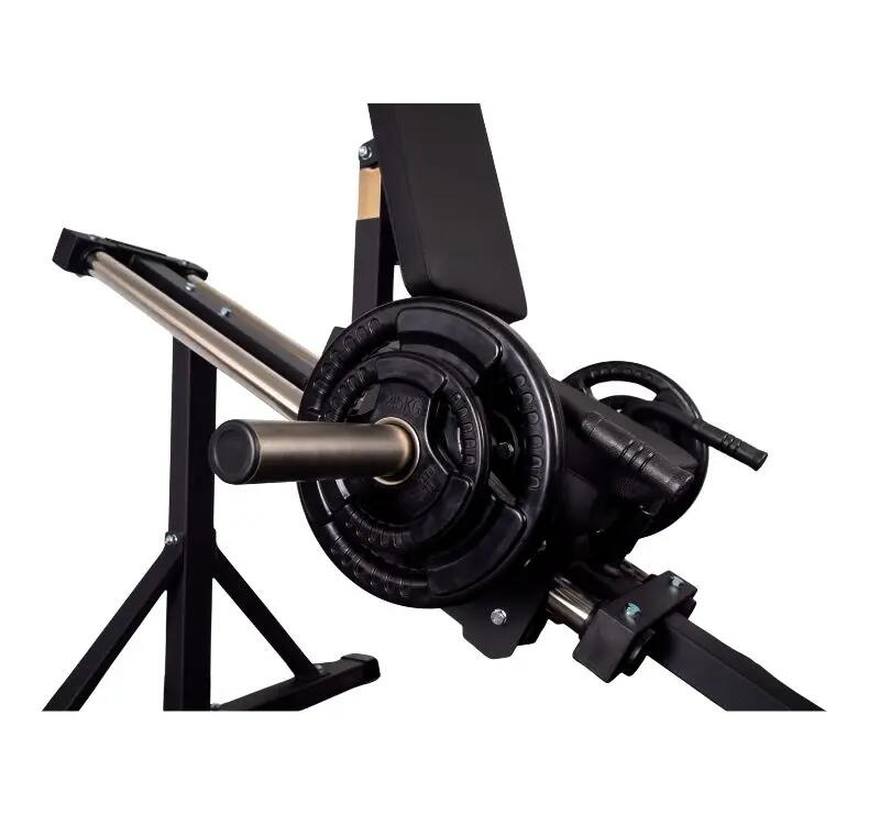 Kompakte Hackenschmidt-Maschine - HS1000 - 317kg - Olympische Scheiben - 35° 3/6