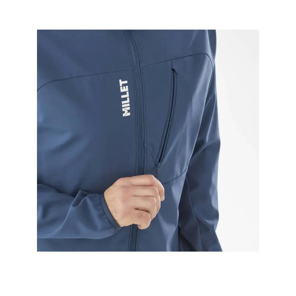 Wandern Jacke Millet Magma Shield Blau 6/6