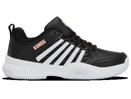 Chaussures de tennis K-SWISS Court Express 2 Clay pour femmes, basses, noires