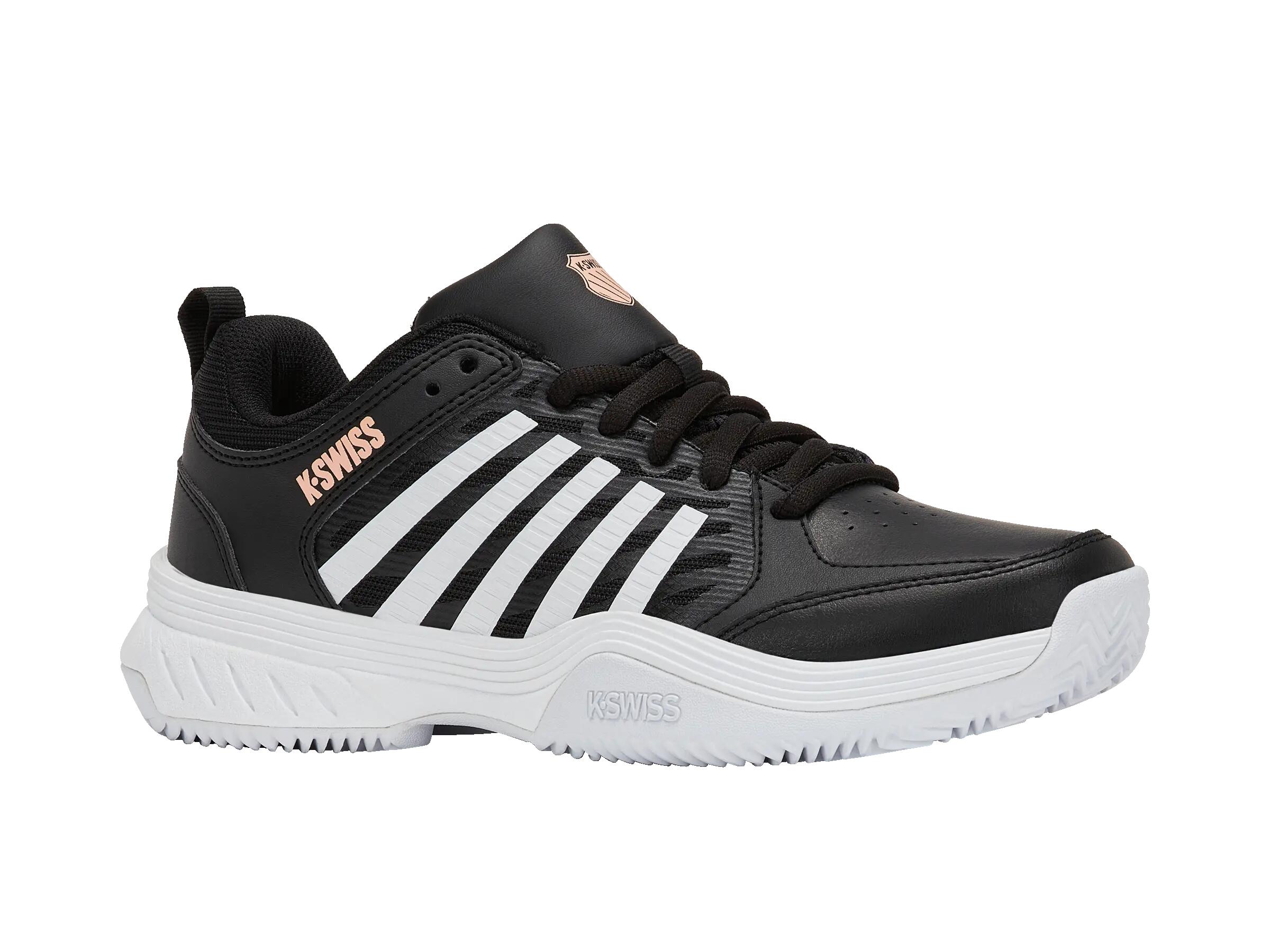K-SWISS Court Express 2 Clay scarpe da tennis basse donna, nero 2/5