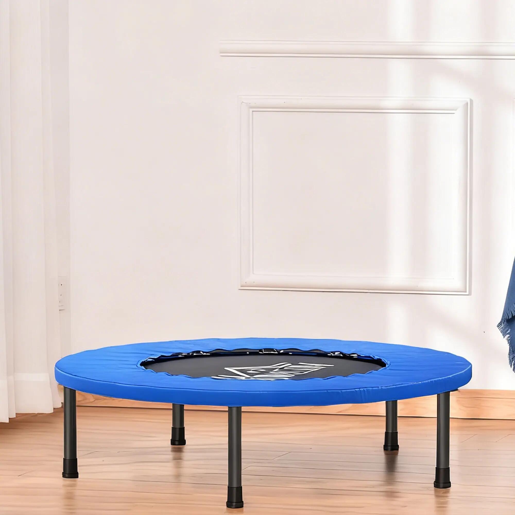 Trampolim de Fitness 81 cm HOMCOM Azul 2/7