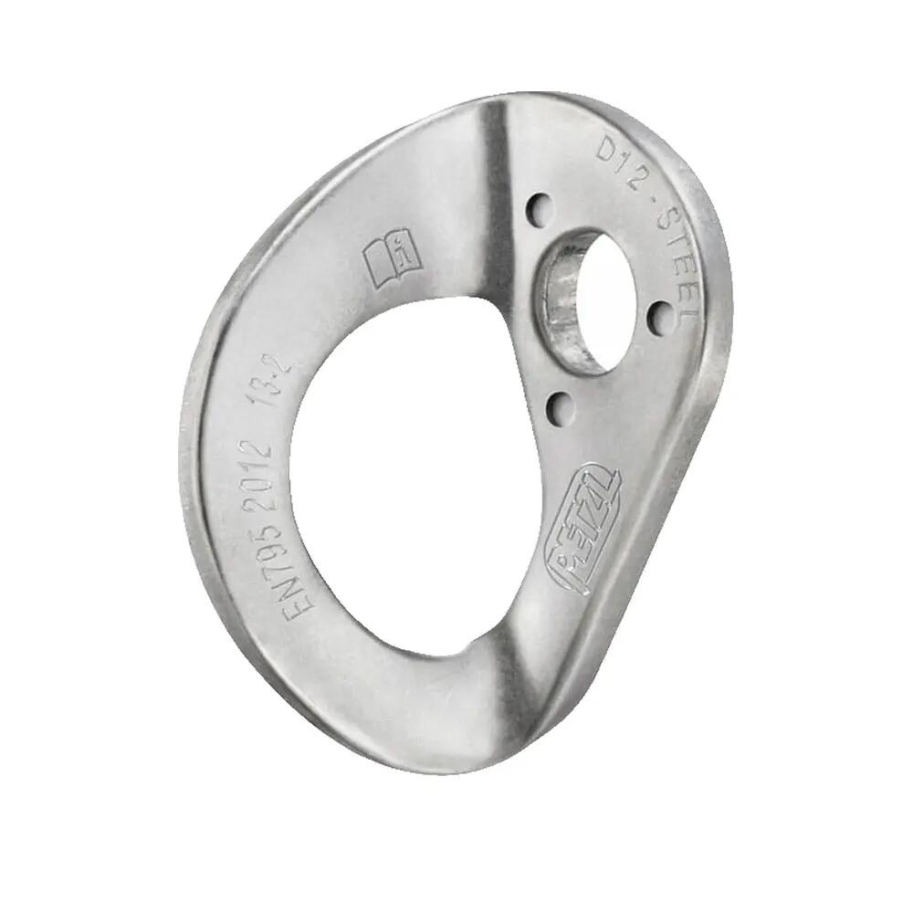 Plaquette d'ancrage Petzl Coeur Steel acier pour goujons 12 mm pack 20 2/2