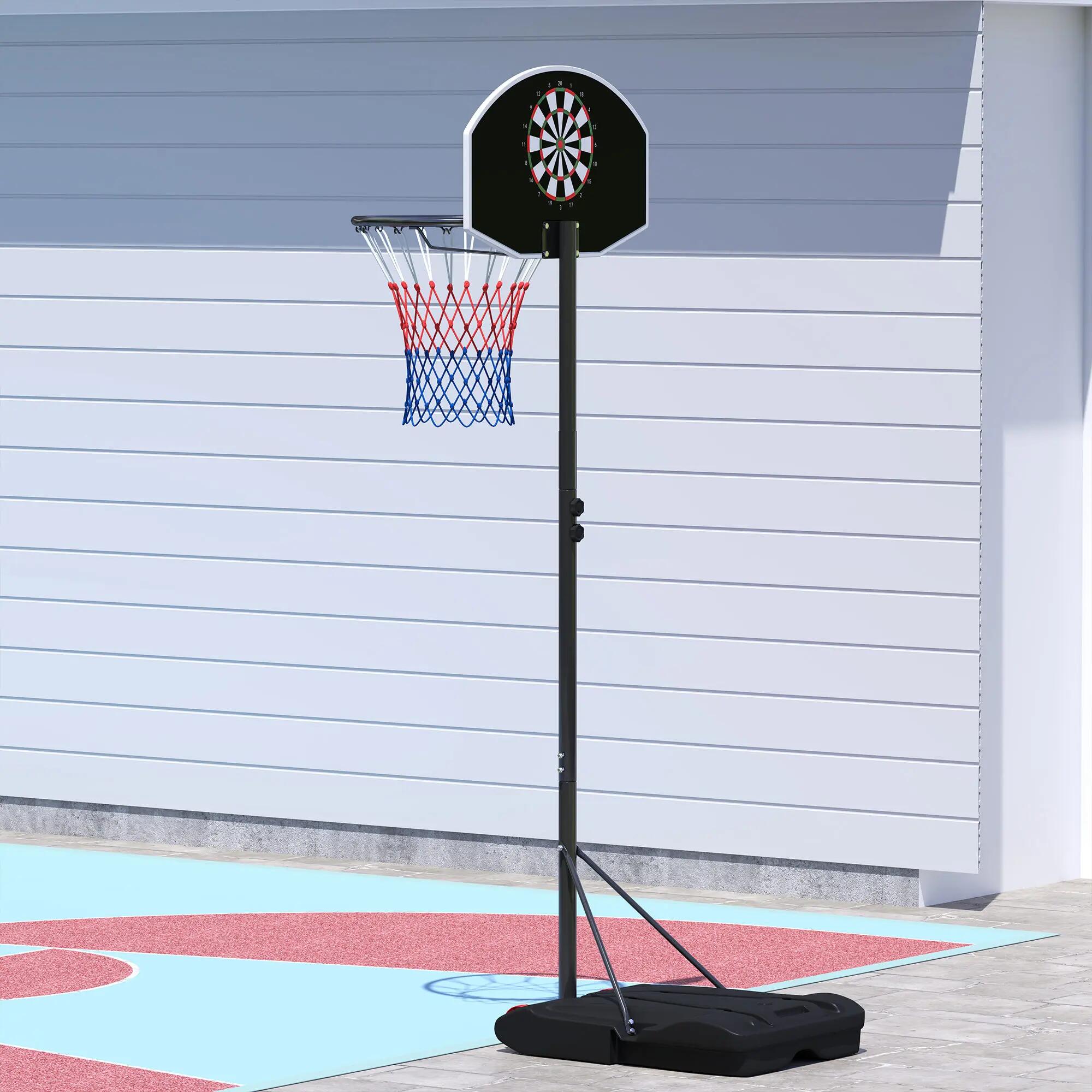 Tabela de Basquetebol infantil HOMCOM ajustável 179-209 cm 2/7