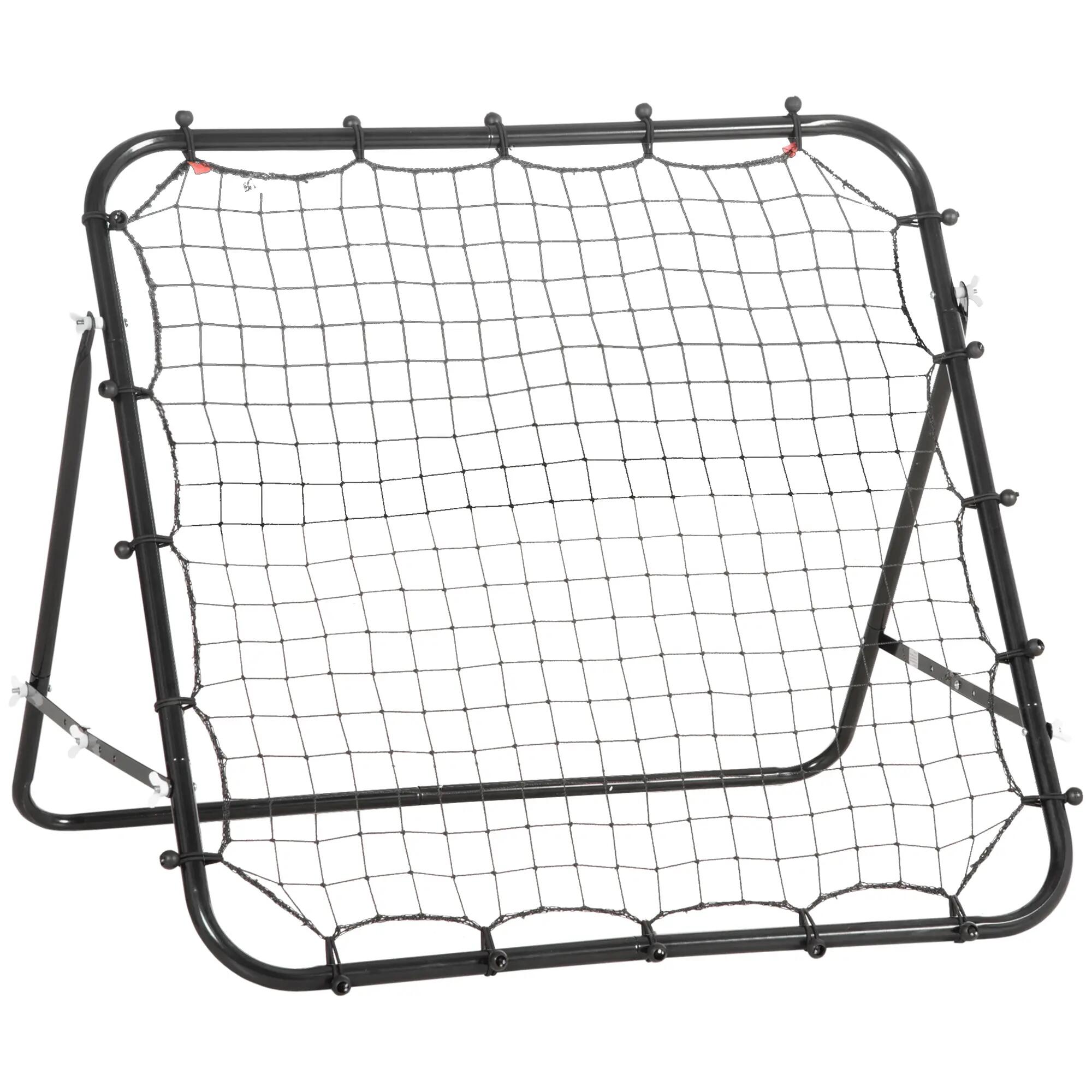 Rede de Ressalto Ângulo Ajustável HOMCOM 96x80x96 cm Preto 1/7