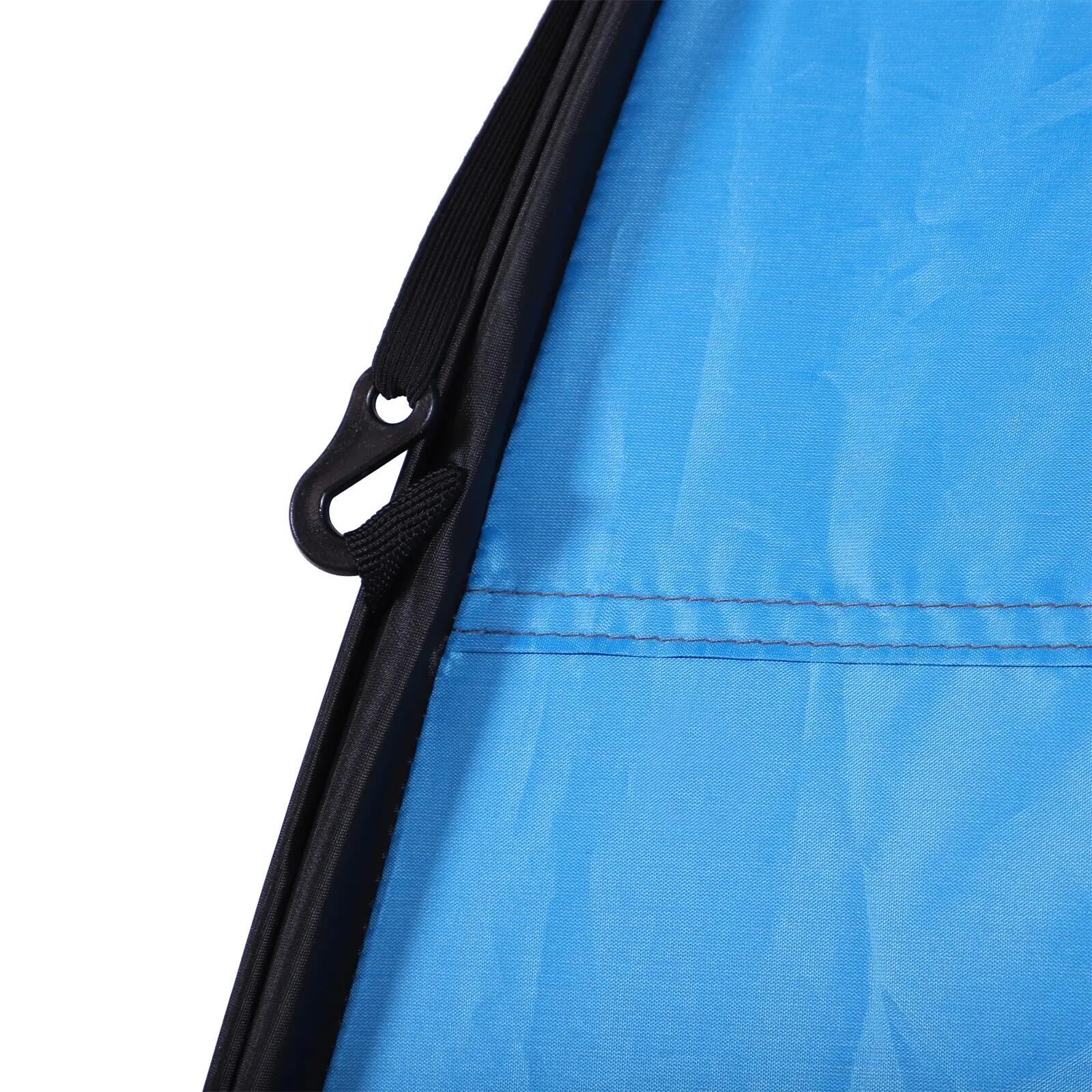 Tenda de Duche Pop-Up para Campismo Azul 4/7