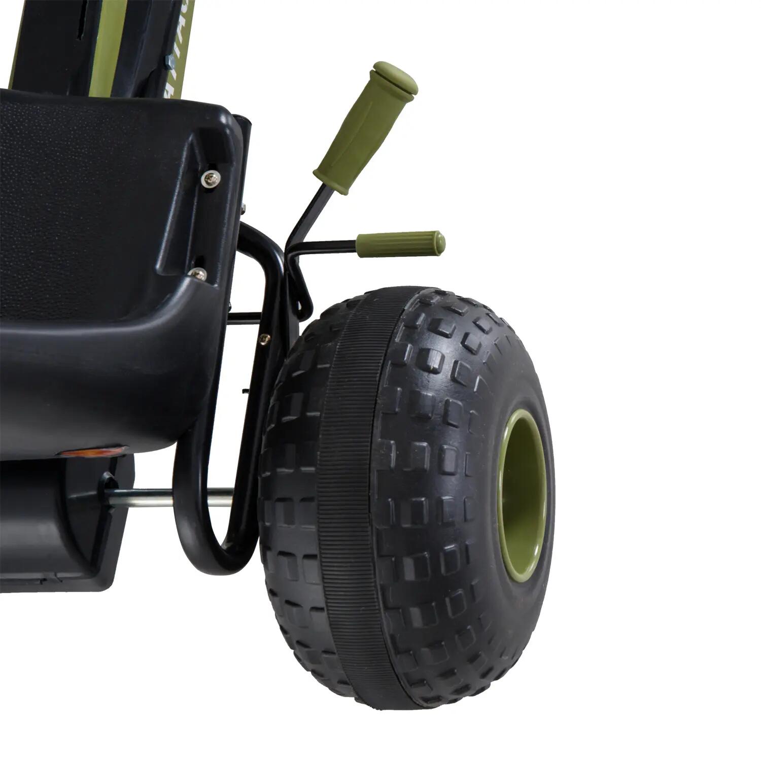 Kart a Pedais HOMCOM 99x65x56 cm Preto e Verde 4/6