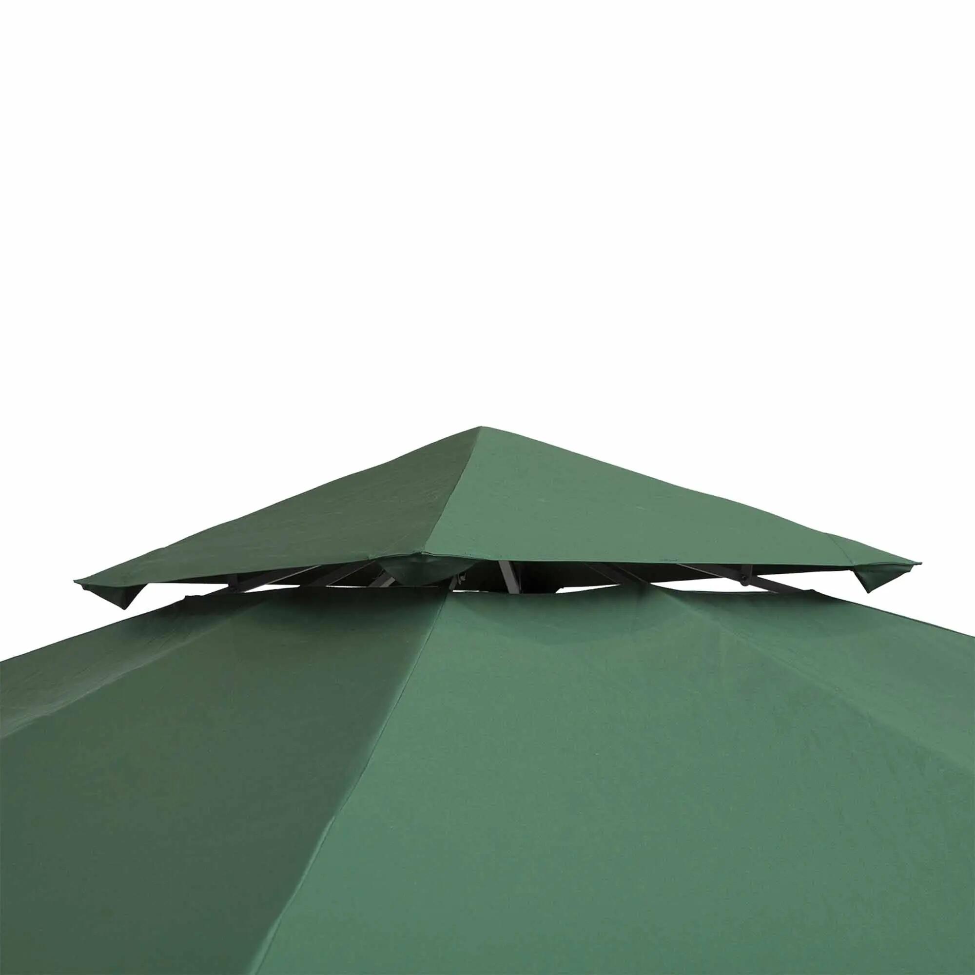 Techo Reemplazo para Carpa Eventos Deportivos 300x300 cm Verde 4/7