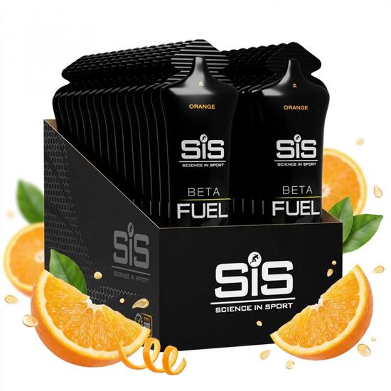 SIS Beta Fuel Gel (30x60ml) Orange - Énergie et endurance - Gels énergétiques