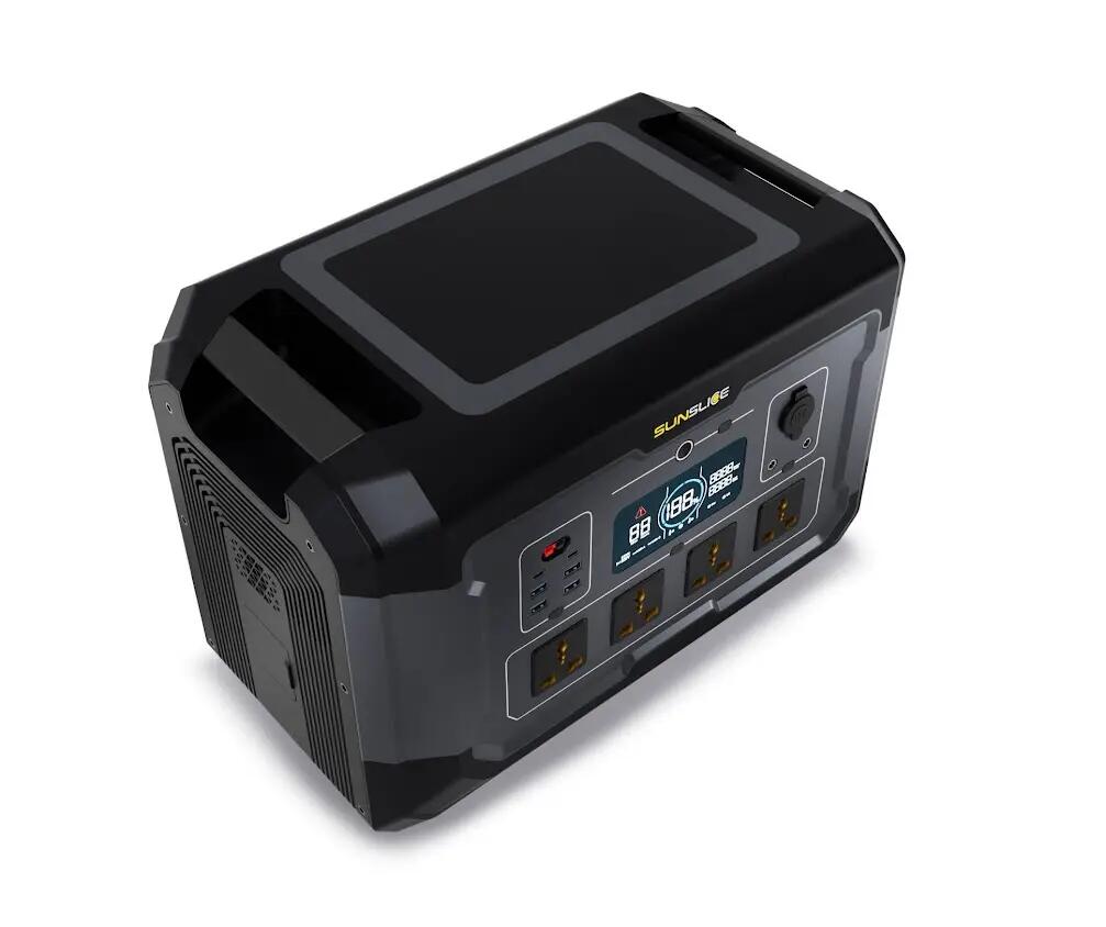Station d'énergie portable 2048 Wh 2500 W LiFePO4 extensible Gravity 2048 Noir 6/11