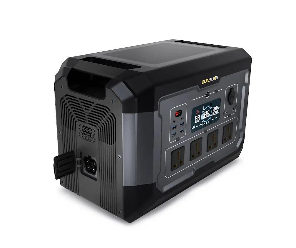 Station d'énergie portable 2048 Wh 2500 W LiFePO4 extensible Gravity 2048 Noir 2/11