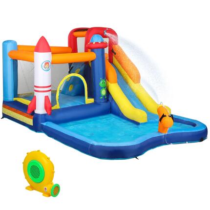 Castillo Hinchable AIYAPLAY 360x250x195 cm Multicolor