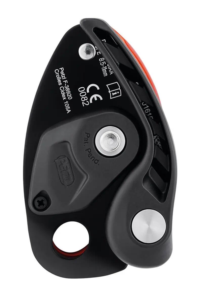 Dispositif d'assurage Petzl Neox Cinza Claro 2/8