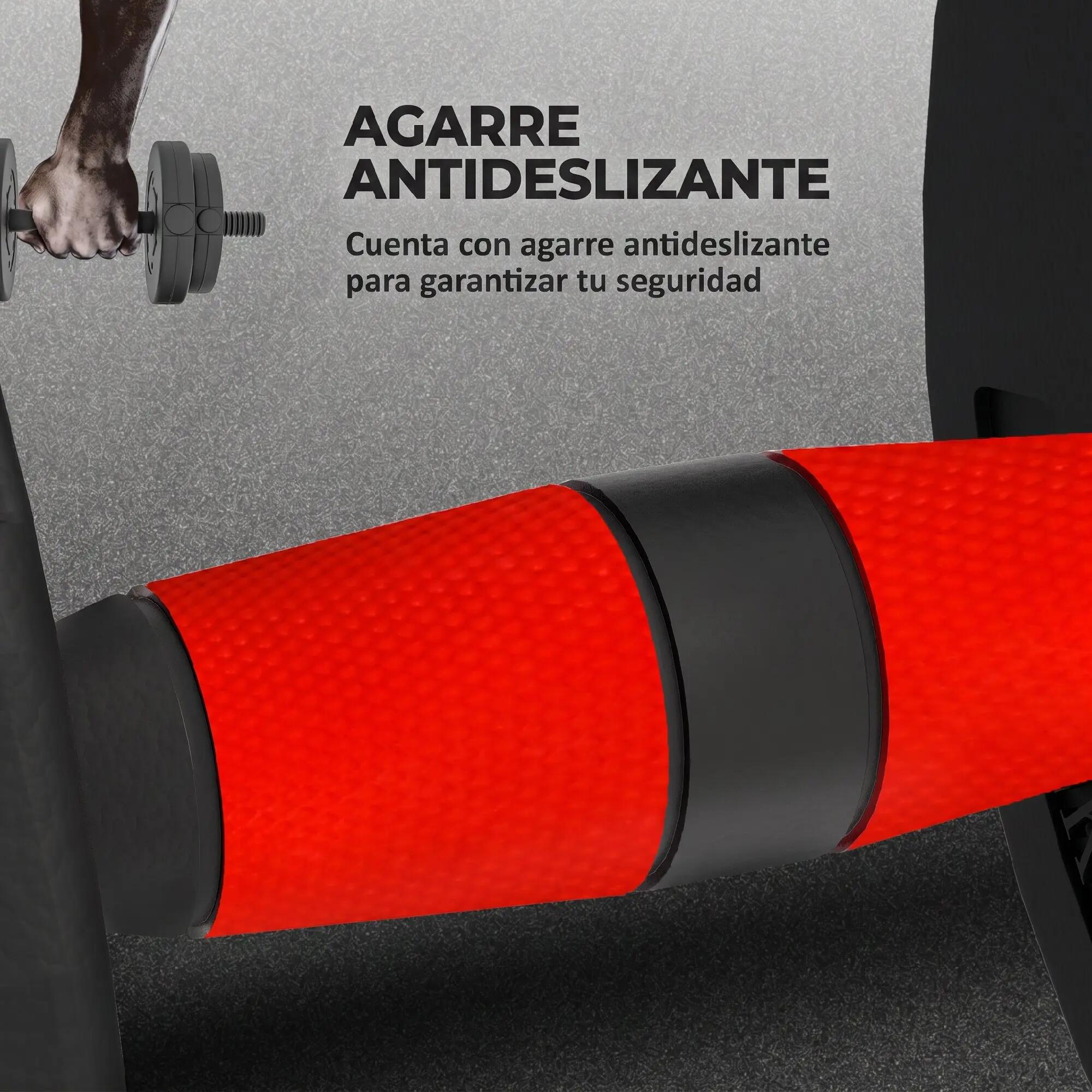 Juego de Mancuernas Ajustables 2 en 1 15 kg Ejercicio de Fitness 4/9
