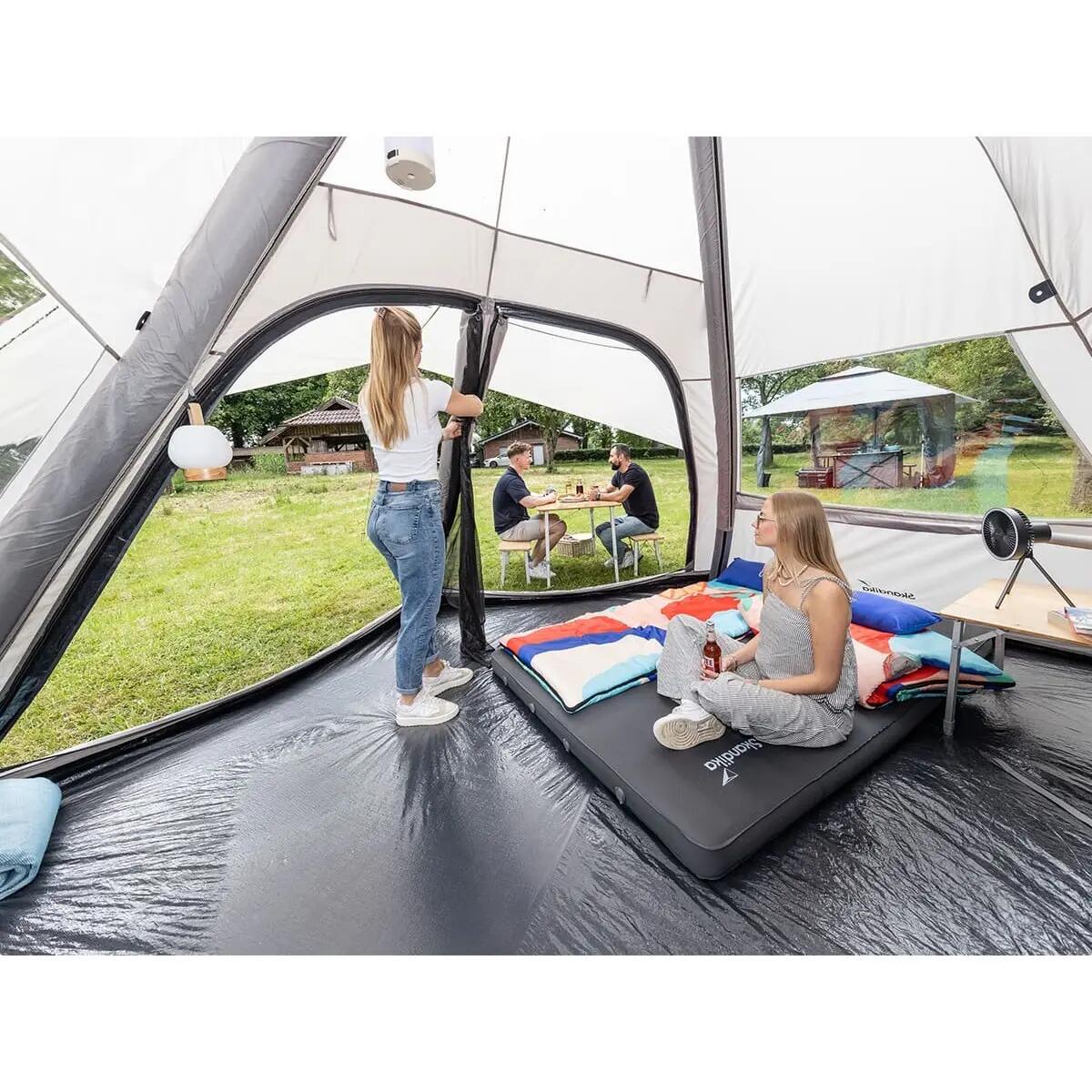 Gebraucht - Luftzelt Tipi Hetta 460 Air Protect - Aufblasbares Familienzelt 9/15