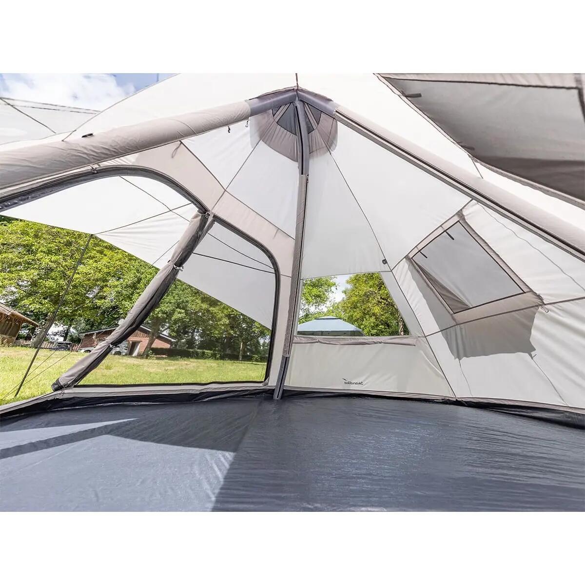 Gebraucht - Luftzelt Tipi Hetta 460 Air Protect - Aufblasbares Familienzelt 7/15