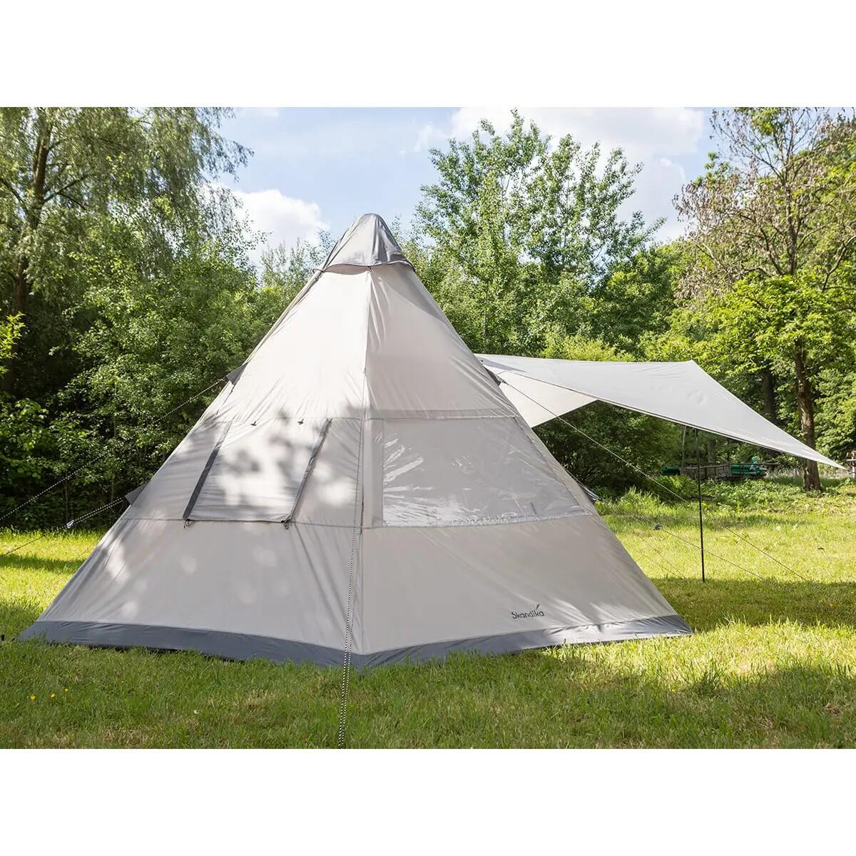 Gebraucht - Luftzelt Tipi Hetta 460 Air Protect - Aufblasbares Familienzelt 5/15