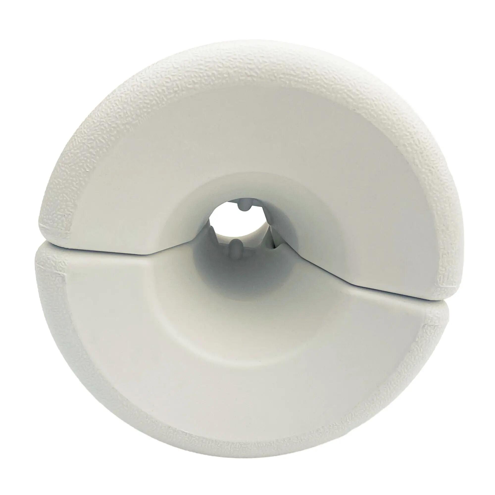 Pesos para Carpas de Eventos Deportivos Outsunny 24x24x25.5 cm Blanco 5/7