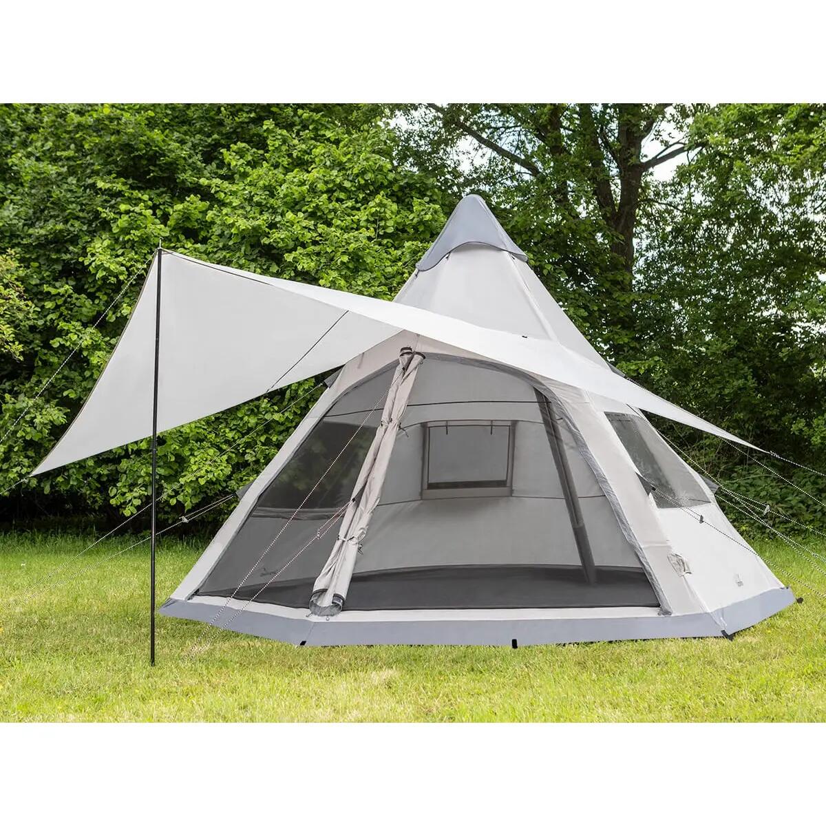 Gebraucht - Luftzelt Tipi Hetta 460 Air Protect - Aufblasbares Familienzelt 2/15