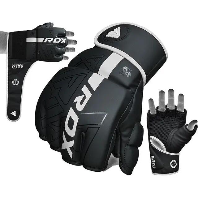 RDX F6 KARA MMA Gloves Faux Leather Breathable 3/6