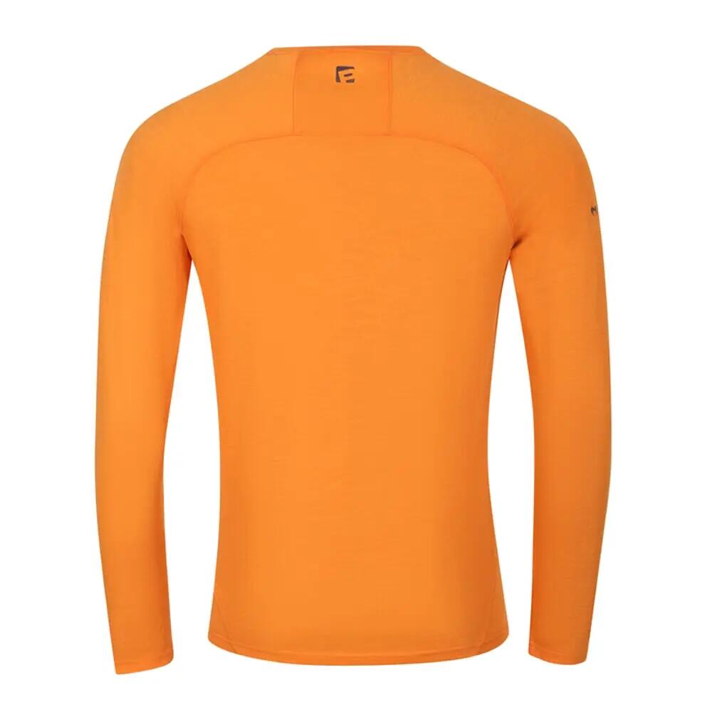 Pánské merino triko s dlouhým rukávem MA NDR 125 2/4