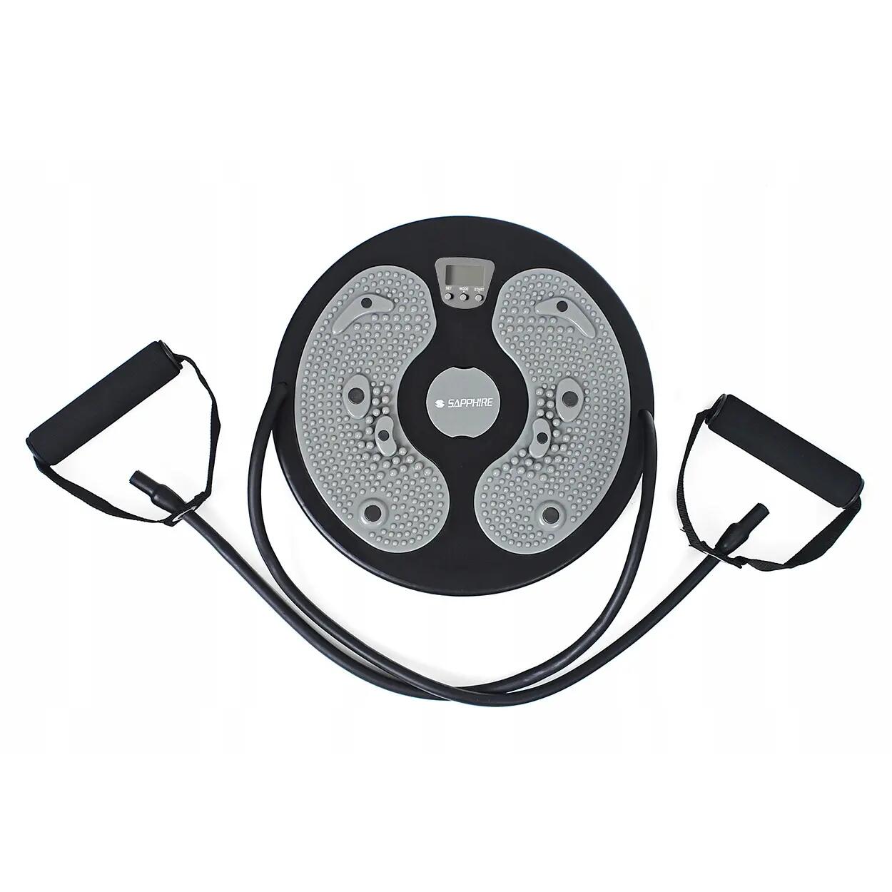 Twister obrotowy z linkami i licznikiem LCD Sappphire SG-036 28cm do 150kg 5/9