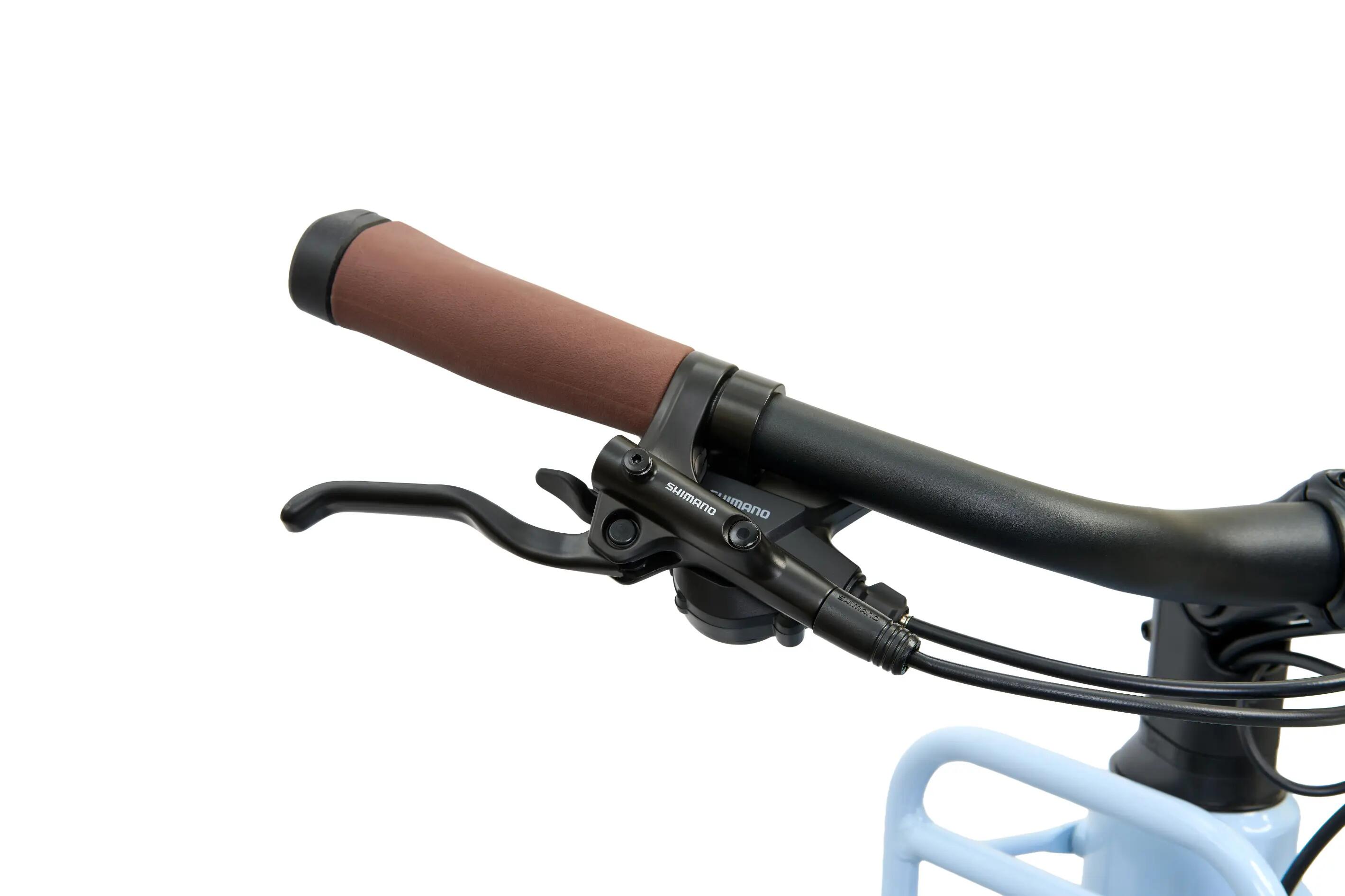 Rower Elektryczny Miejski NEFELE 28" LCD Silnik 250W 45Nm Bateria 36V 15Ah Blue 6/8