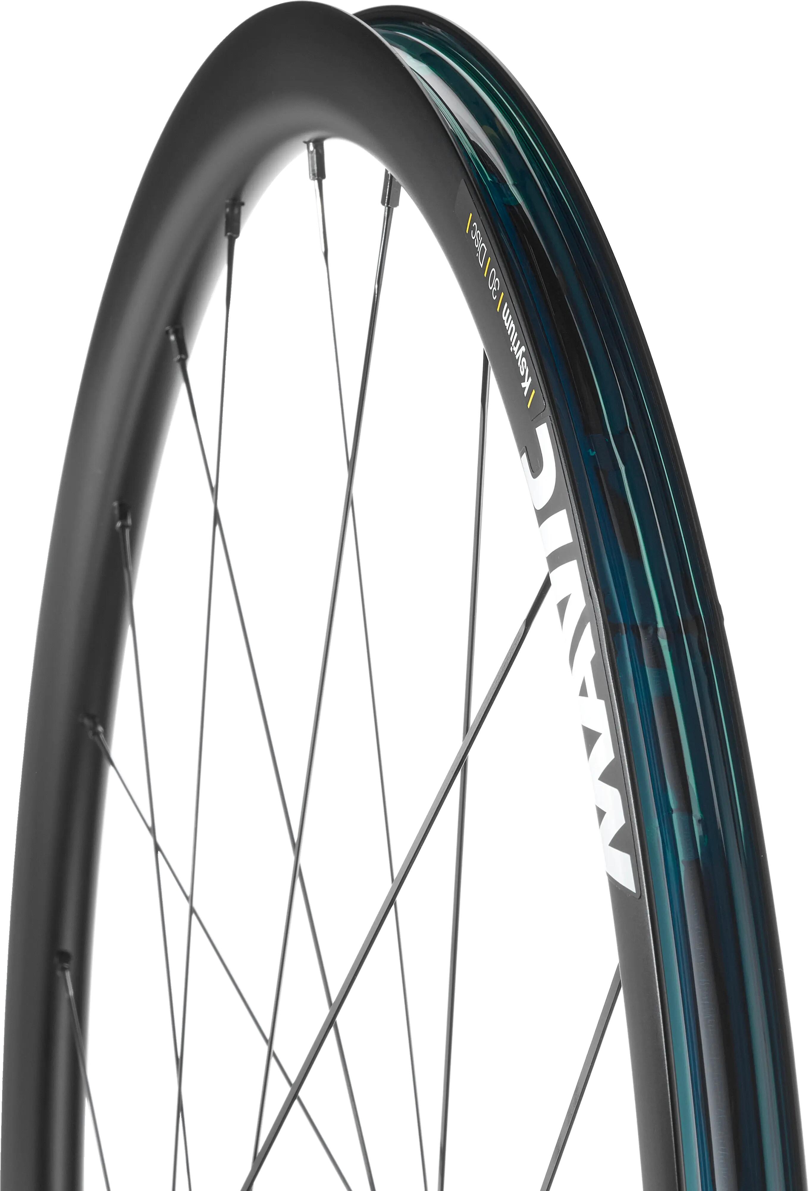 Roues vélo route KSYRIUM 30 aluminium disc tubeless fiables polyvalentes 6/7