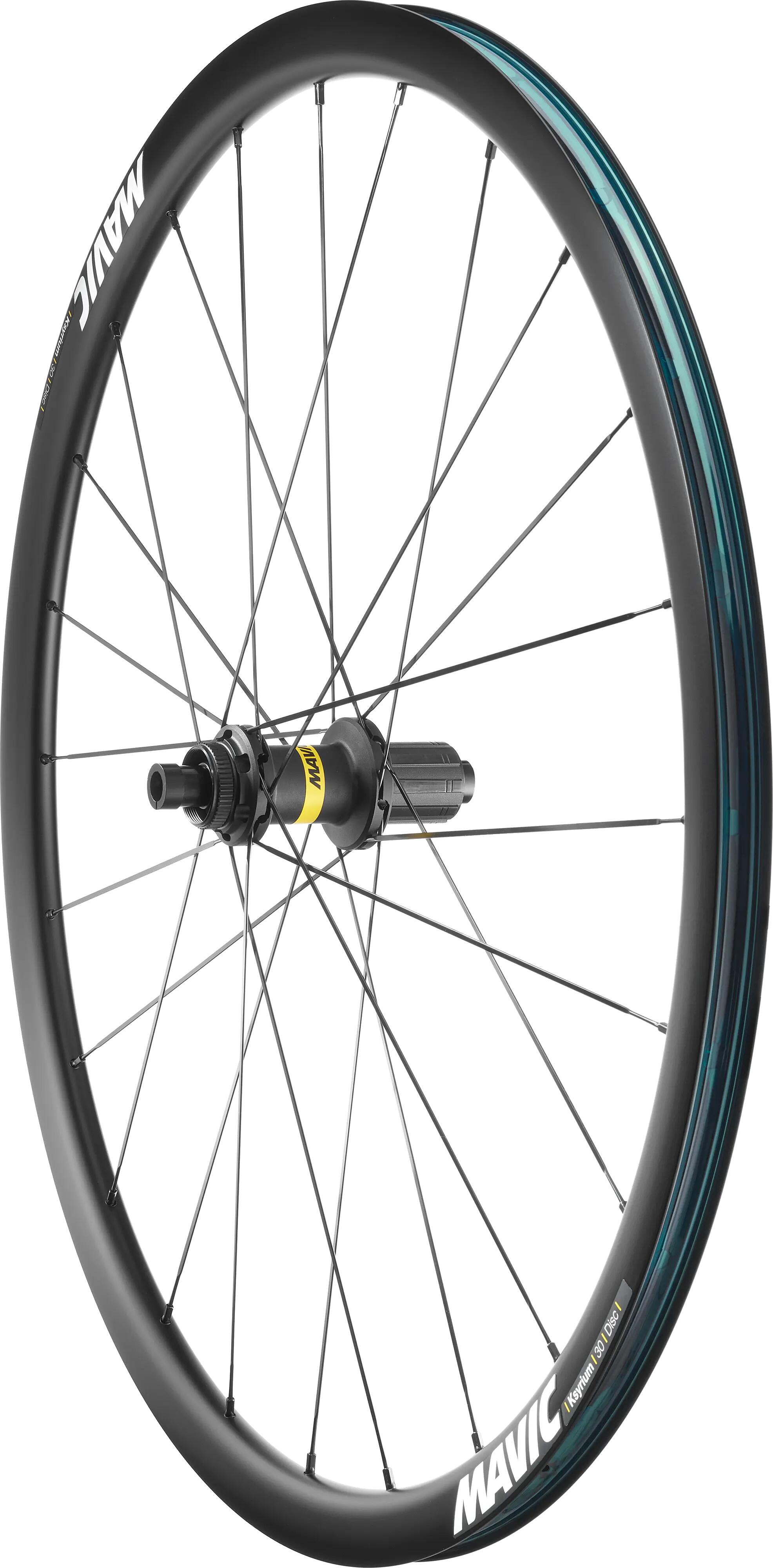 Roues vélo route KSYRIUM 30 aluminium disc tubeless fiables polyvalentes 4/7