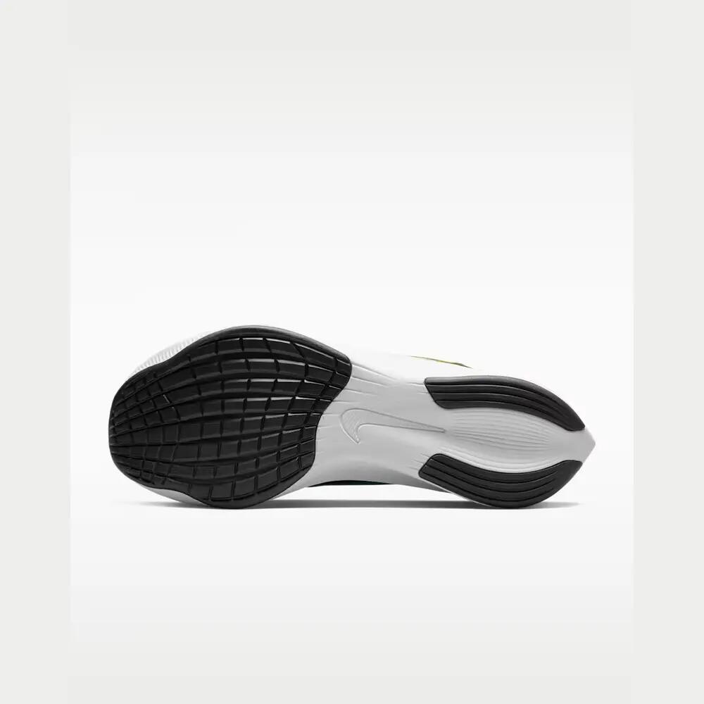 Men - Running - Shoes - Lightweight, Reactive - Zoom Fly 4 - Black/Grey/Chlorine 5/7