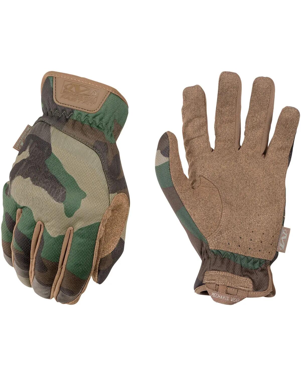 MECHANIX Mechanix Fastfit Woodland Camo  CAMOUFLAGE XL 3/6