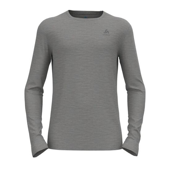 Sous Vêtement Thermique en Laine Mérinos Odlo "200 Natural" S Gris