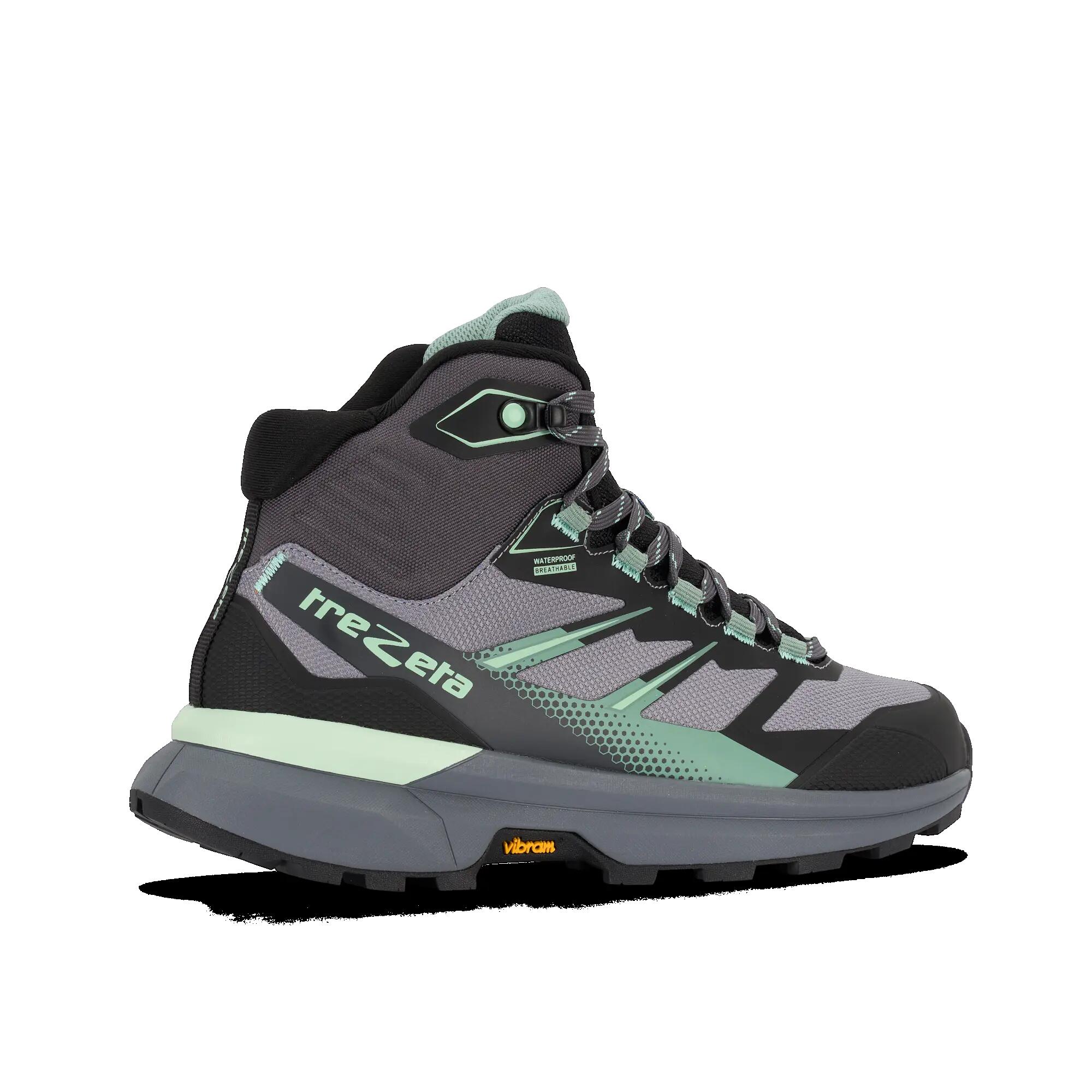 Wandelschoenen dames RAVIK MID W'S WP GREY GREEN 5/5